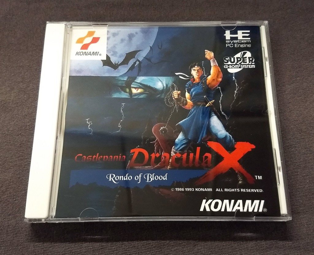 Castlevania Rondo of Blood PC Engine CD Reproduction English