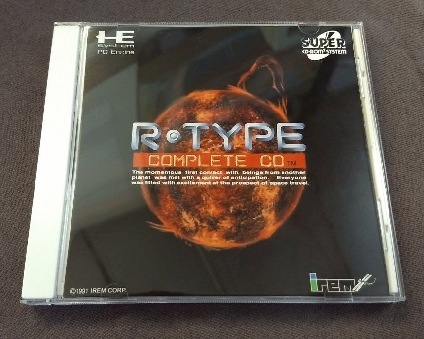 R-Type Complete PC Engine CD reproduction