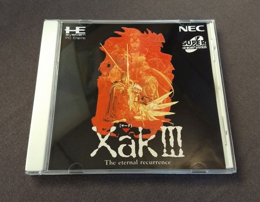 Xak III PC Engine CD reproduction English translation