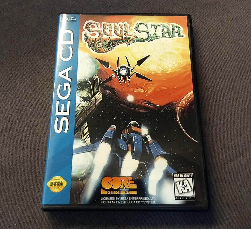 Soul Star Sega CD reproduction