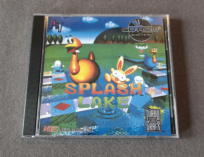 Splash Lake TurboGrafx-CD Reproduction